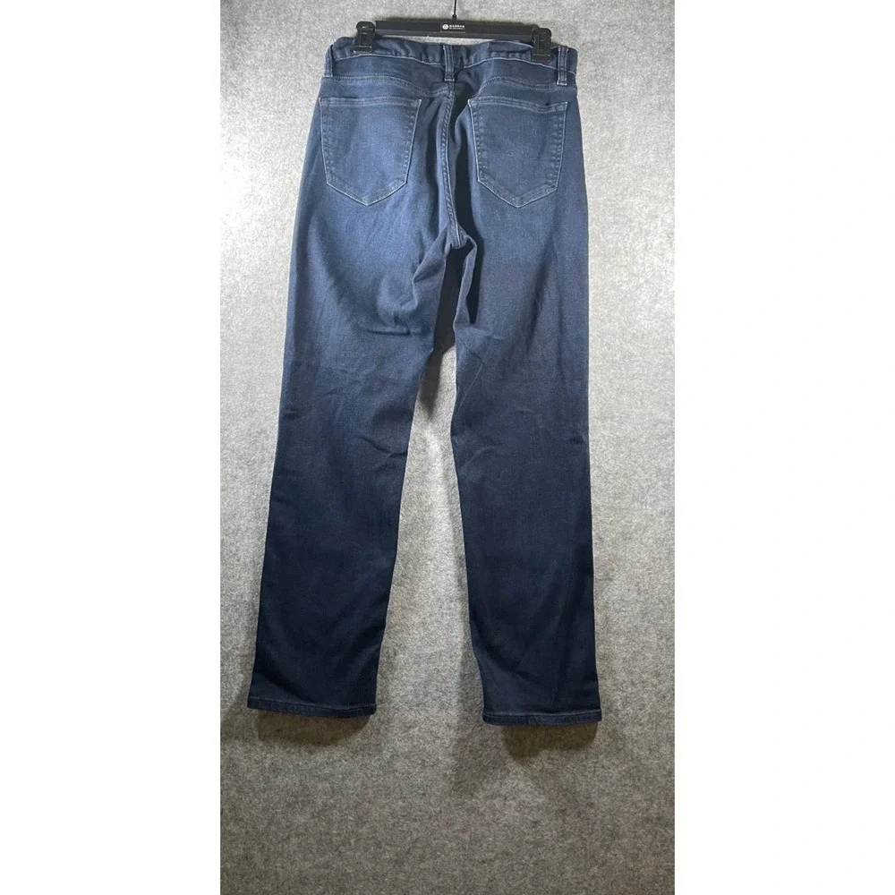 Banana Republic Jeans Mens 32x30 Blue Denim Stretch Travel Dark Wash Athletic‎